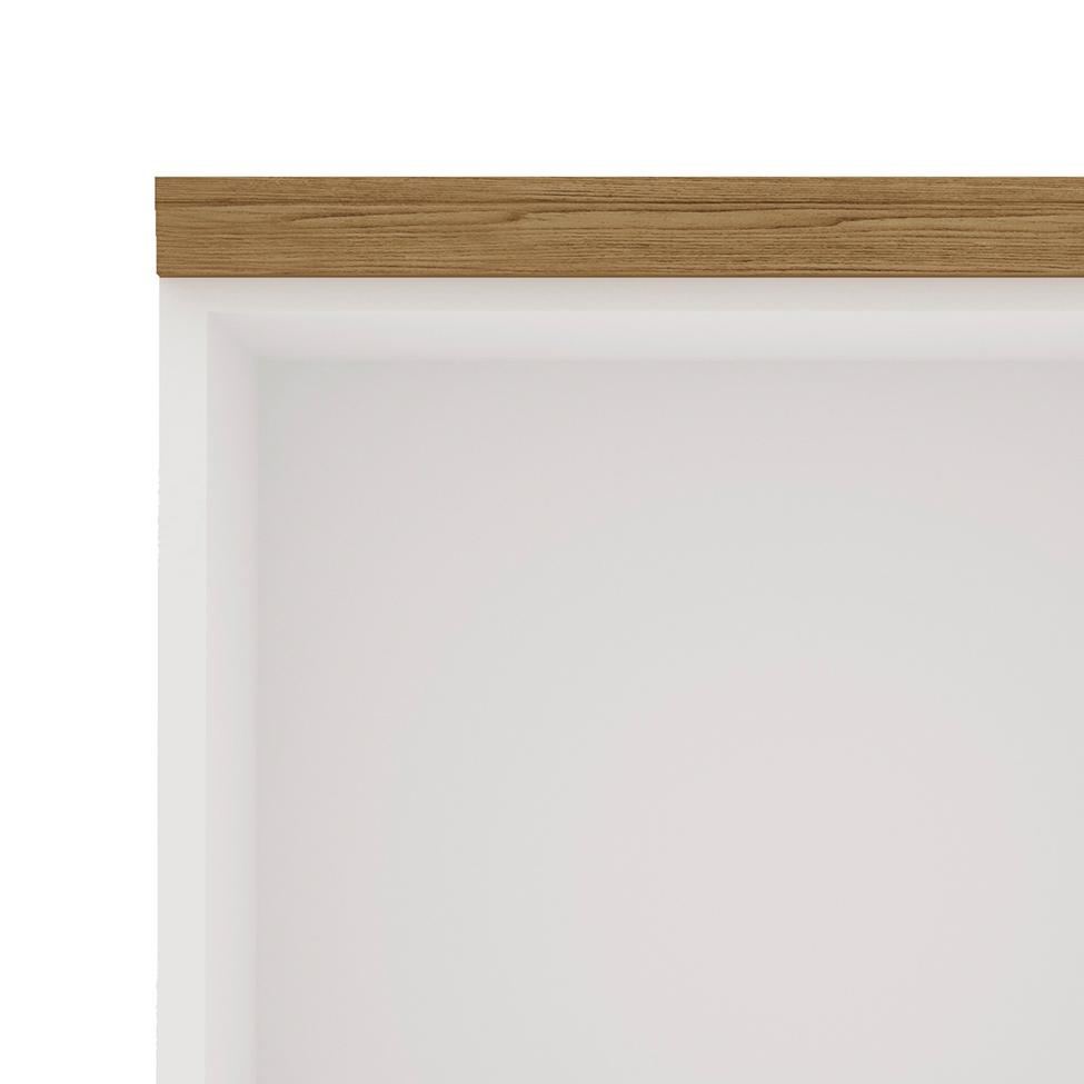 Armário Aéreo Iluminata 1 PT Branco 40 cm
