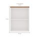 Armário Aéreo Iluminata 1 Porta Branco 60 cm