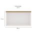 Armário Aéreo Iluminata 1 Porta Branco 80 cm
