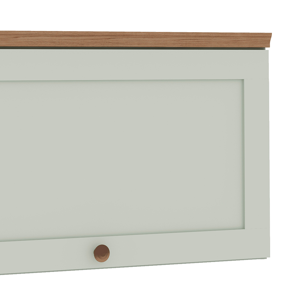 Armário Aéreo Iluminata 1 Porta Verde Mint 80 cm