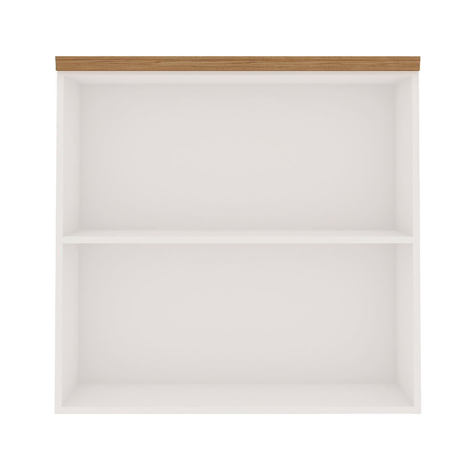 Armário Aéreo Iluminata 2 Portas Branco 80 cm