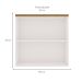 Armário Aéreo Iluminata 2 Portas Branco 80 cm