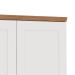 Armário Aéreo Iluminata 2 Portas Branco 80 cm