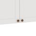 Armário Aéreo Iluminata 2 Portas Branco 80 cm