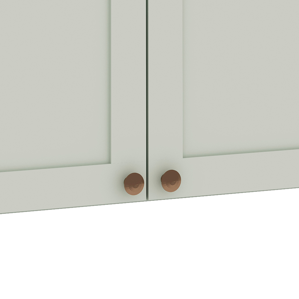 Armário Aéreo Iluminata 2 Portas Mint 80 cm