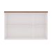 Armário Aéreo Iluminata 3 Portas Branco 120 cm