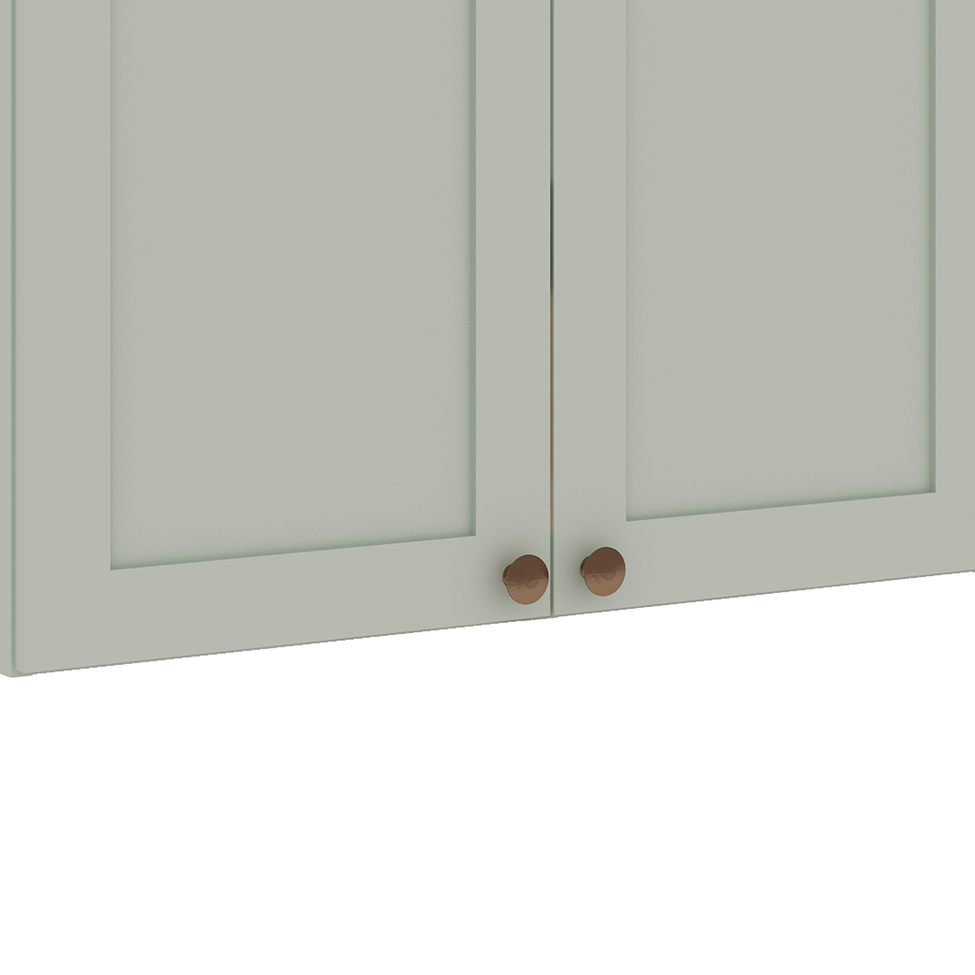 Armário Aéreo Iluminata 3 Portas Mint 120 cm