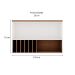 Armário Aéreo Iluminata com Vidro 1 Porta Branco 120 cm
