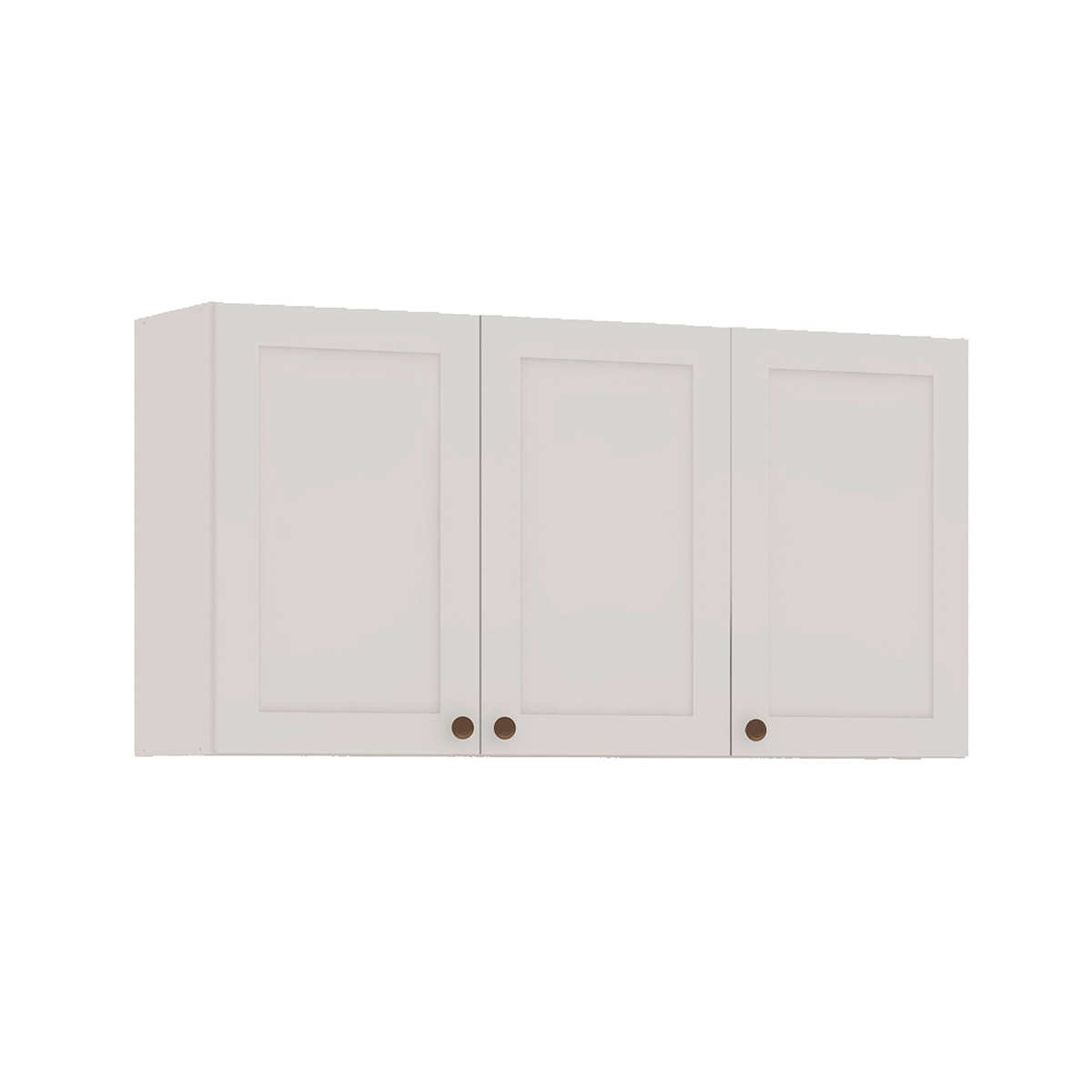 Armário De Cozinha Genialflex Provençal 3 Portas Branco