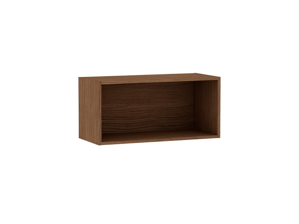 Armário de Cozinha Genialflex Conecta Pt. Basc. Ébano Branco