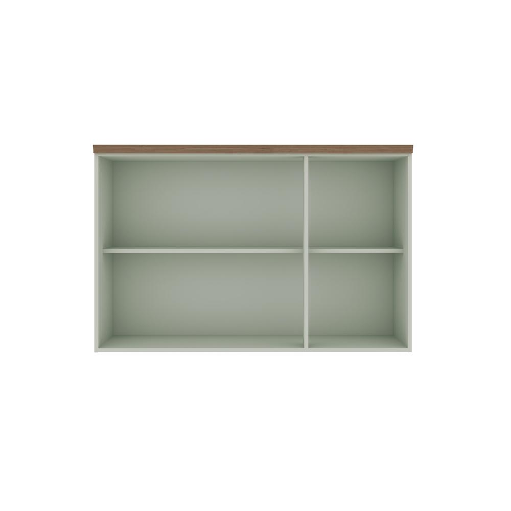 Armário de Cozinha Genialflex Iluminata 3 Portas Hortelã