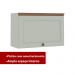 Armário de Cozinha Genialflex Iluminata Aéreo 70 Cm Hortelã