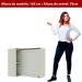 Armário de Cozinha Genialflex Iluminata Aéreo Hortelã