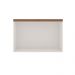 Armário de Cozinha Genialflex Iluminata Aereo  Branco Fendi