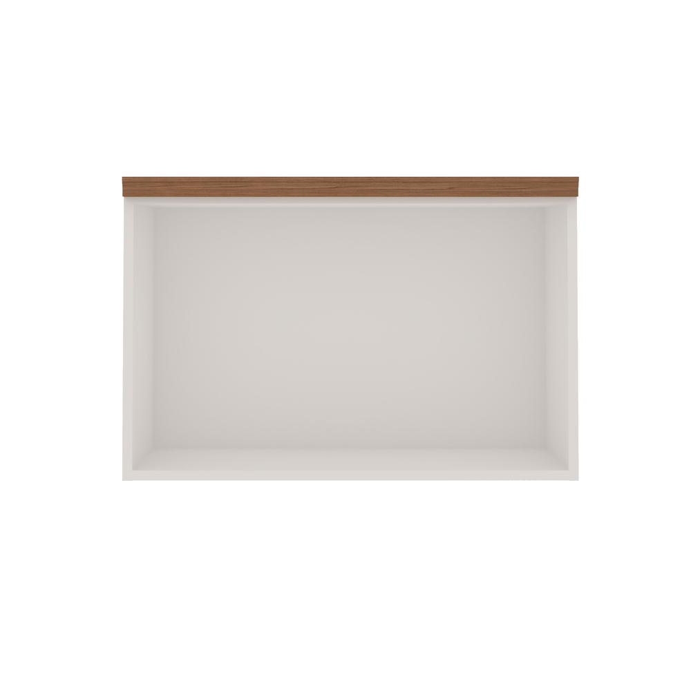 Armário de Cozinha Genialflex Iluminata Aereo  Branco Fendi
