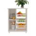 Balcão Cozinha Fruteira Genialflex Lucy Branco