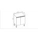 Balcão De Cozinha Genialflex Essência 2 Portas Ébano Branco