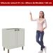Balcão de Cozinha Genialflex Iluminata 2 Pt S/ Tampo Hortelã