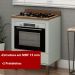 Balcão de Cozinha Genialflex Iluminata Forno Hortelã