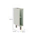 Balcão de Cozinha Iluminada Verde Mint 20 cm