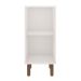 Balcão de Cozinha Iluminata 1 Porta Branco 40 cm