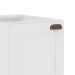 Balcão de Cozinha Iluminata 1 Porta Branco 40 cm