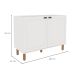 Balcão de Cozinha Iluminata 2 Portas Branco 120 cm