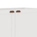 Balcão de Cozinha Iluminata 2 Portas Branco 120 cm