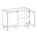 Balcão de Cozinha Iluminata 2 Portas Mint 120 cm