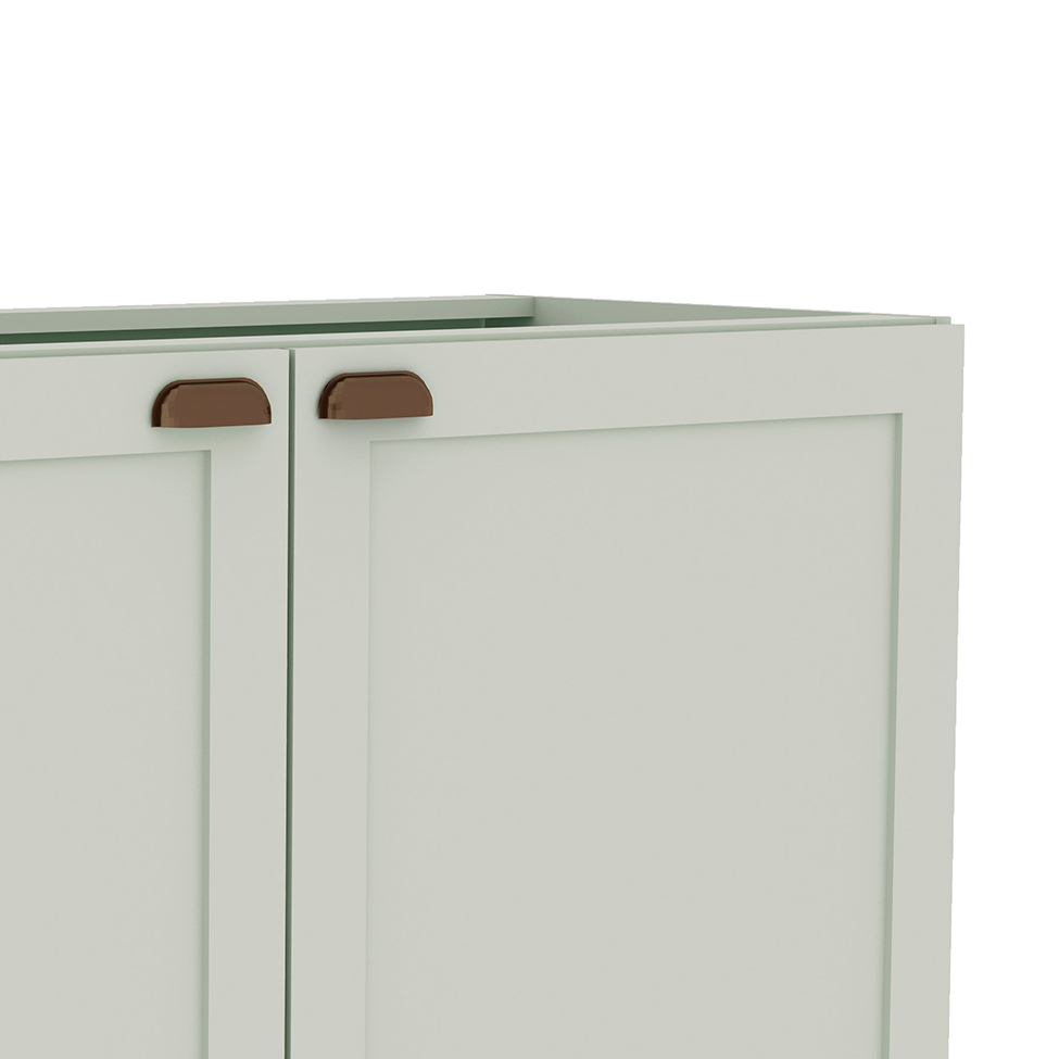 Balcão de Cozinha Iluminata 2 Portas Mint 120 cm