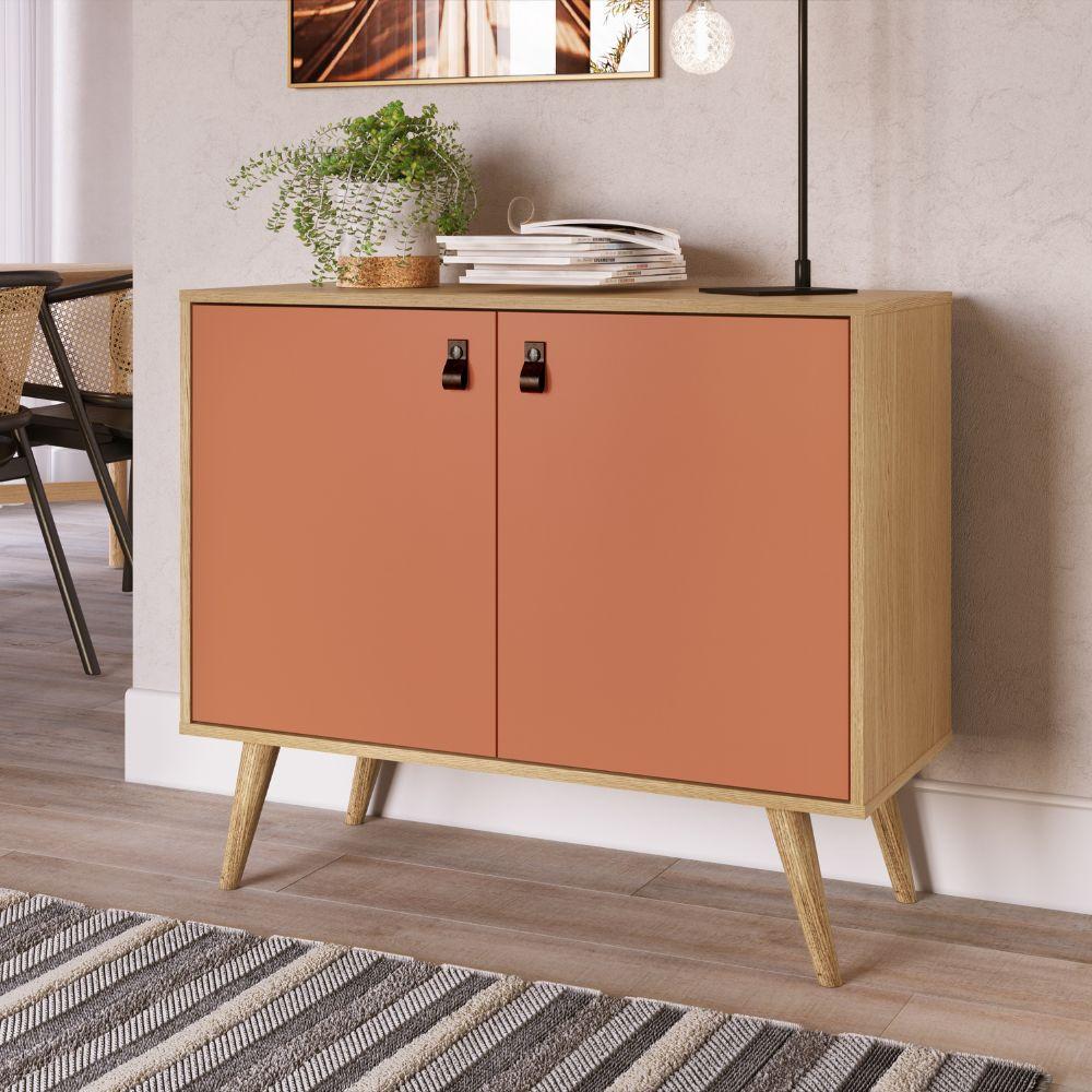 Buffet Aparador 2 Portas Amber Savana / Argila