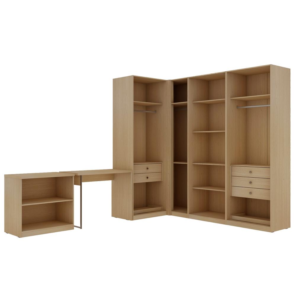 Closet Completo Com 4 Modulos E Office