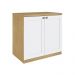 Comoda Infinity 2 Portas Savana Frente Provencal Branco
