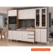 Cozinha Compacta Conecta 12 PT 3 GV Ébano e Off White