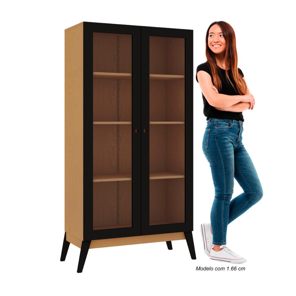 Estante Livros Genialflex Jamaica Pt 2 Portas