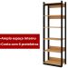 Guarda Roupas Closet Genialflex Prateleiras Preto/fosco