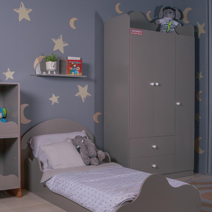 Guarda Roupas Infantil Genialflex Nuvem