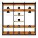 Guarda-roupas Genialflex Closet Mod 2 Cab Freijó Preto Fosco