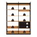 Guarda-roupas Genialflex Closet Mod 2 Gav Freijó Preto Fosco