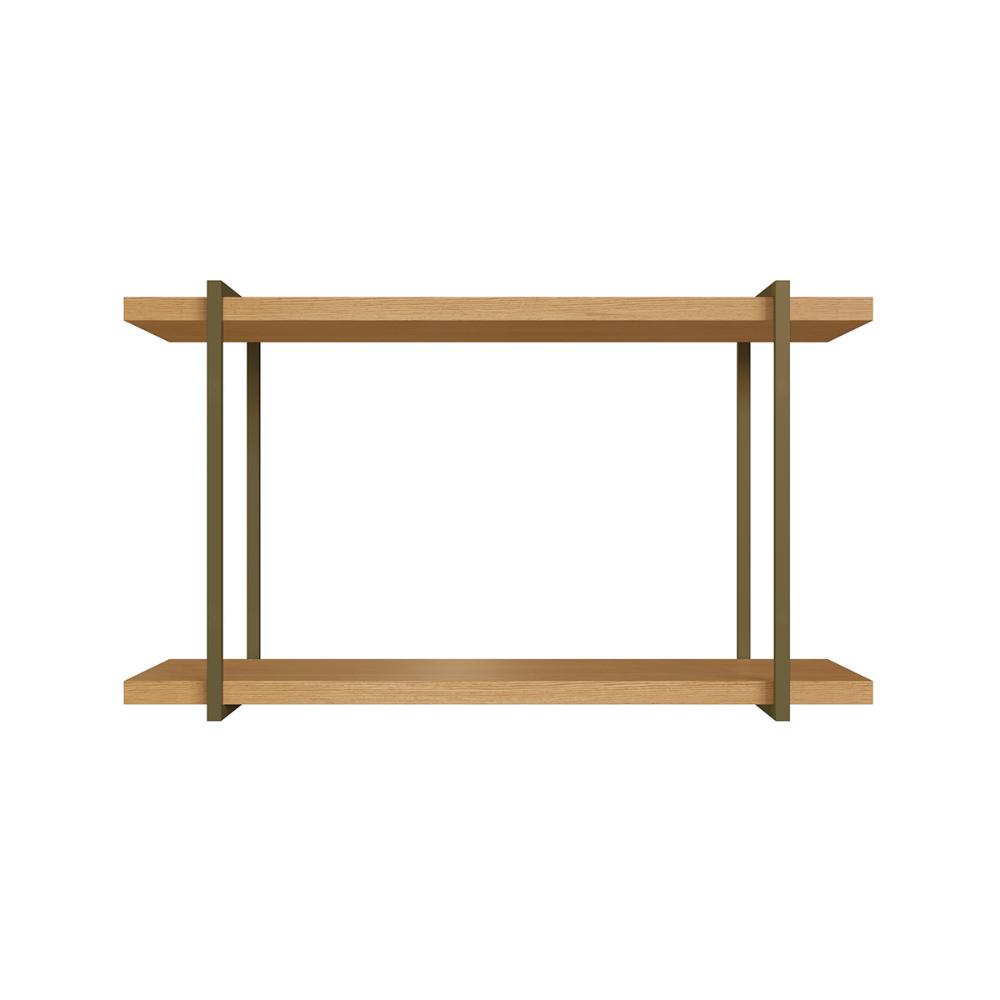 Mesa De Escritório Genialflex Kit Armário Prateleira Sav/bco