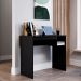 Mesa Escrivaninha Genialflex Linha Noronha MDP 15mm Preta