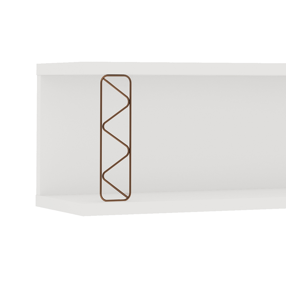 Nicho Iluminata Branco 80 cm