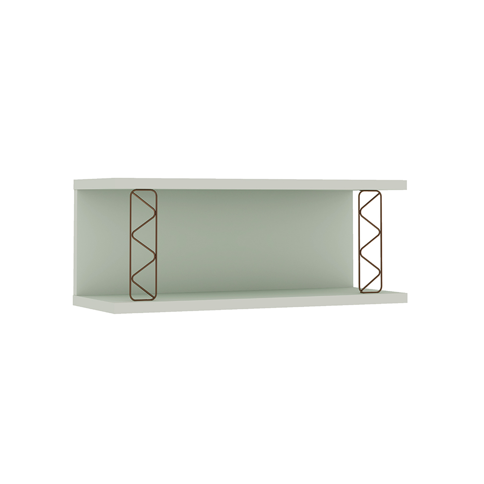 Nicho Iluminata Verde Mint 80 cm