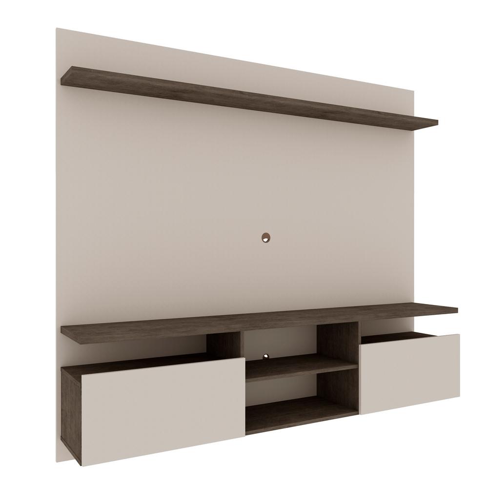 Painel para Tv até 60 Polegadas Cor Rústica - Demolição/Off White