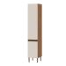 Paneleiro Conecta 2 Portas Ébano e Off White