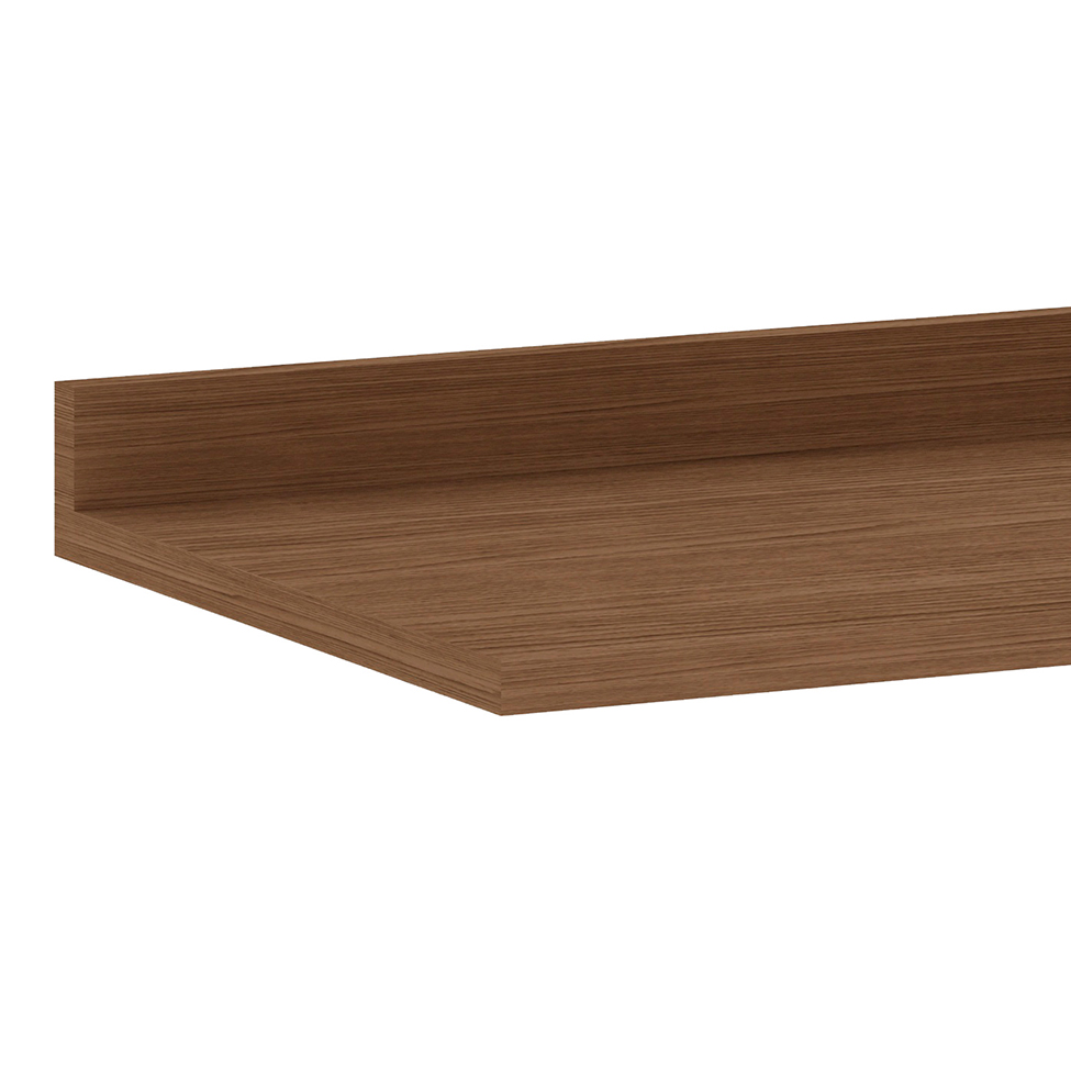 Tampo para Balcão Conecta Ébano 120 cm
