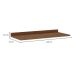 Tampo para Balcão Conecta Ébano 120 cm