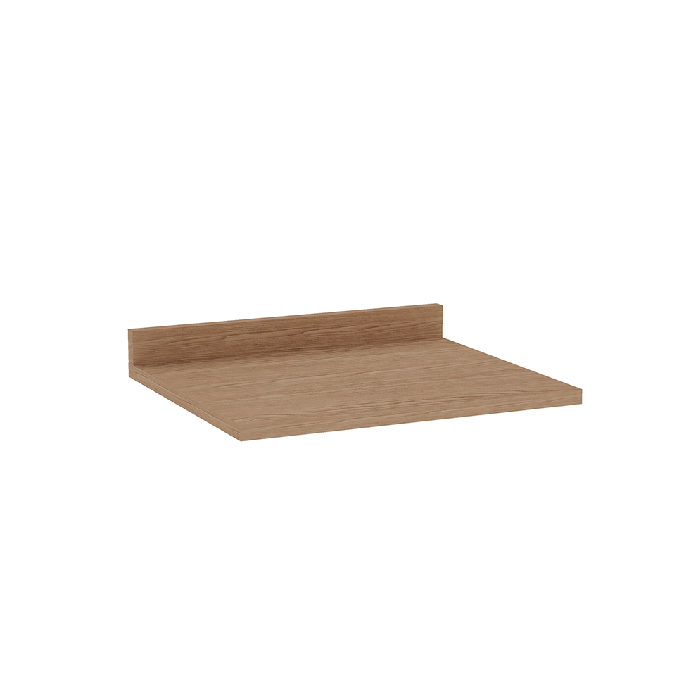 Tampo para Balcão Iluminata Ébano 60 cm