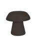Escultura Decorativa Cogumelo Slim P Preta