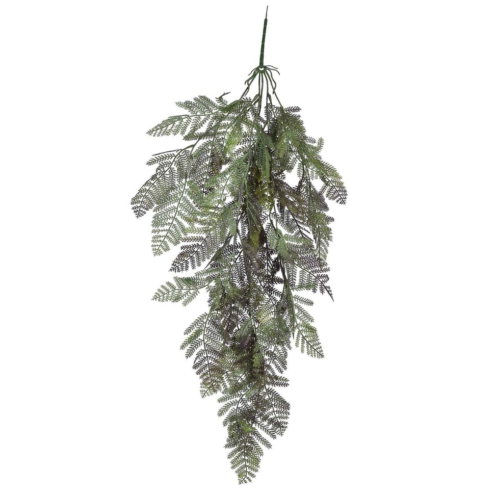 Pendente de Folhas Decorativo Soft Verde Outono
